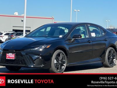 2026 Toyota Camry — front three-quarter view
