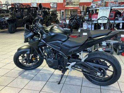 2025 Honda® CB500F — front three-quarter view