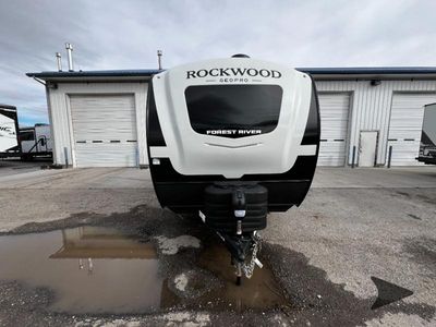 2026 Forest River RV Rockwood GEO Pro — front three-quarter view