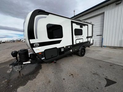 2026 Forest River RV Rockwood GEO Pro — rear three-quarter view