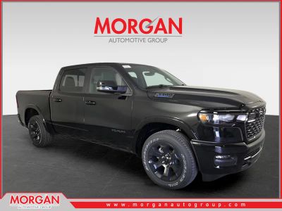 2026 Ram 1500 Big Horn/Lone Star in Black — front three-quarter view
