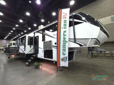 2026 Grand Design Solitude — front three-quarter view