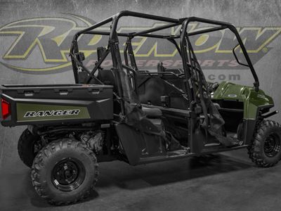 2025 Polaris Ranger Crew 570 Full-Size — rear three-quarter view