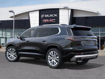 2026 GMC Acadia — rear three-quarter view