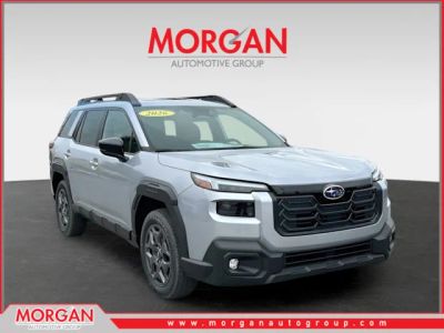 2026 Subaru Outback Premium in Silver — front three-quarter view