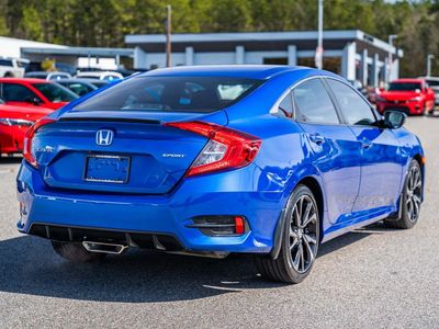 2020 Honda Civic — engine compartment view