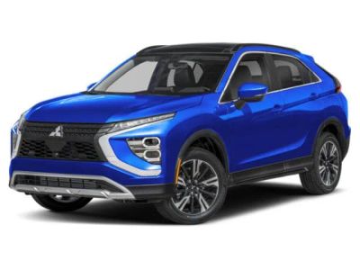 2024 Mitsubishi Eclipse Cross SE in Silver — front three-quarter view