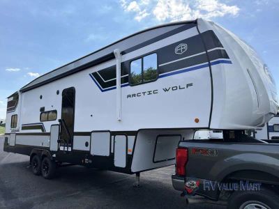 2027 Forest River RV Cherokee Arctic Wolf — front three-quarter view