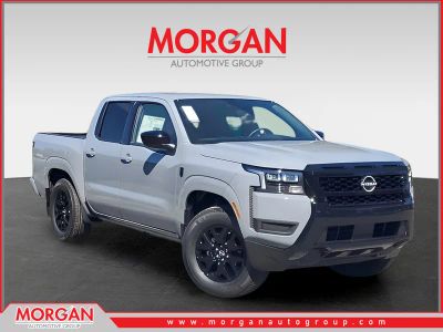 2026 Nissan Frontier SV in Gray — front three-quarter view