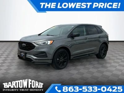 2024 Ford Edge SE in Gray Metallic — front three-quarter view