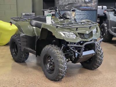 2025 Suzuki KingQuad 400FSi — front three-quarter view