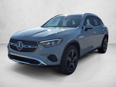 2026 Mercedes-Benz GLC 300 GLC 300 SUV in MANUFAKTUR Alpine Gray — front three-quarter view
