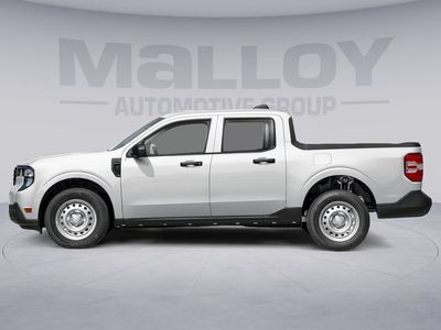 2026 Ford Maverick XL in White Metallic — front three-quarter view