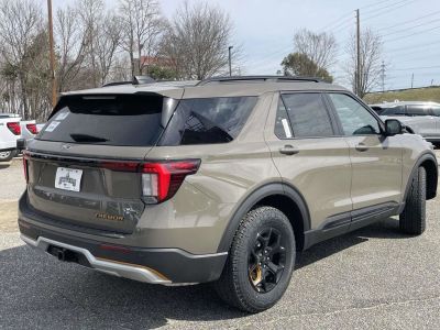 2026 Ford Explorer — rear three-quarter view