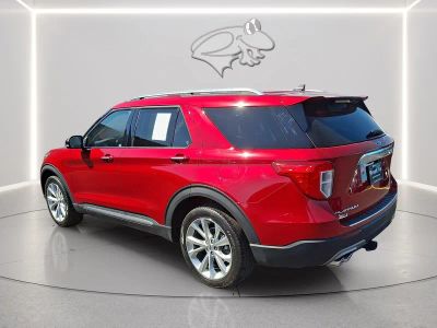2022 Ford Explorer — rear three-quarter view