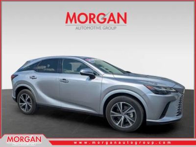 2024 Lexus RX 350 in Iridium — front three-quarter view
