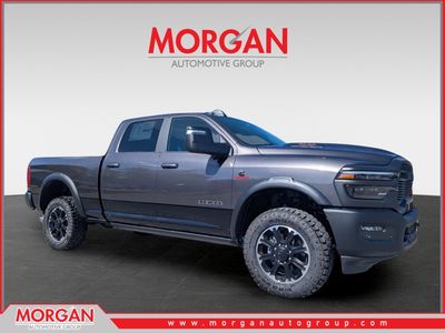 2026 Ram 2500 Rebel in Gray — front three-quarter view
