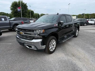 2021 Chevrolet Silverado 1500 LTZ in Black — front three-quarter view