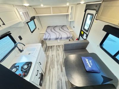 2026 Jayco Jay Flight SLX — rear three-quarter view