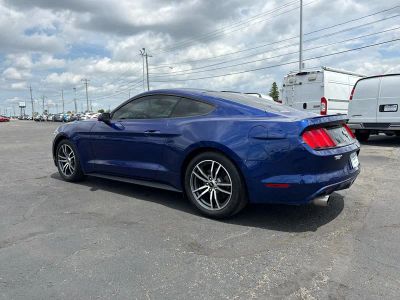 2016 Ford Mustang — rear three-quarter view