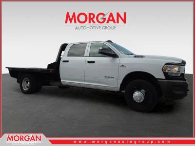 2021 Ram 3500 Tradesman in White — front three-quarter view