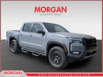 2026 Nissan Frontier PRO-X in Gray — front three-quarter view