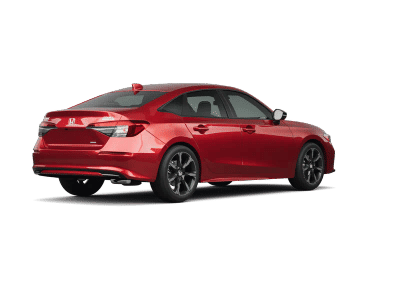 2026 Honda Civic Sedan Hybrid — rear three-quarter view