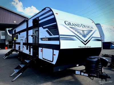 2027 Grand Design Transcend — front three-quarter view