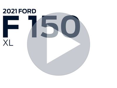 2021 Ford F-150 XL — front three-quarter view