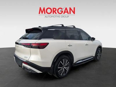 2023 INFINITI QX60 — rear three-quarter view