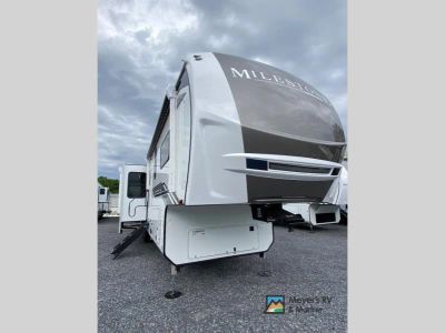 2027 Heartland Milestone 39TB — front three-quarter view