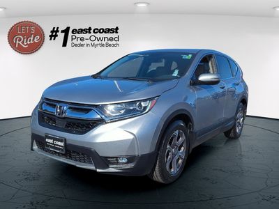 2019 Honda CR-V — front three-quarter view