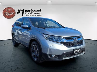2019 Honda CR-V — rear three-quarter view