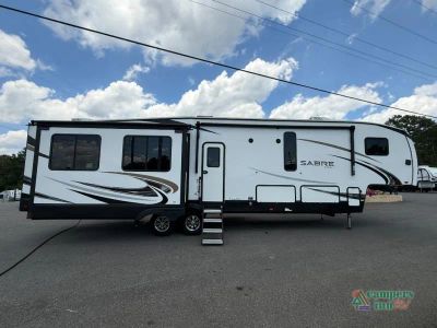 2022 Forest River RV Sabre — engine compartment view