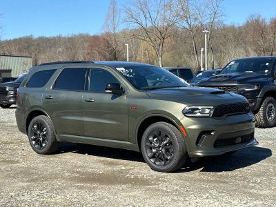 2026 Dodge Durango GT Plus in Green Machine — front three-quarter view