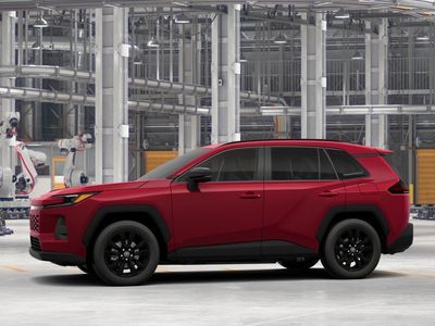 2026 Toyota RAV4 — rear three-quarter view