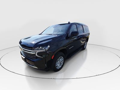 2024 Chevrolet Suburban — rear three-quarter view