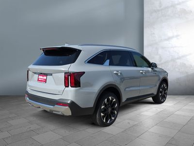 2026 Kia Sorento — rear three-quarter view