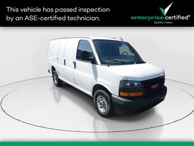 2023 GMC Savana Cargo Van RWD 2500 135" — front three-quarter view