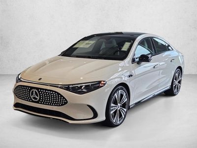 2026 Mercedes-Benz CLA 250+ Sedan CLA 250+ Sedan in Polar White — front three-quarter view