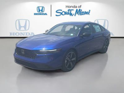 2026 Honda Accord Hybrid — rear three-quarter view