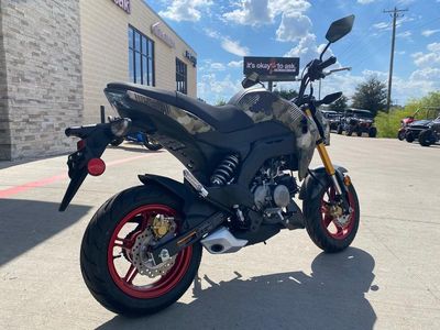 2025 Kawasaki Z125 PRO Cypher Camo Beige - Photo 5