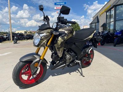 2025 Kawasaki Z125 PRO Cypher Camo Beige - Photo 2