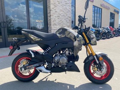 2025 Kawasaki Z125 PRO Cypher Camo Beige - Photo 8