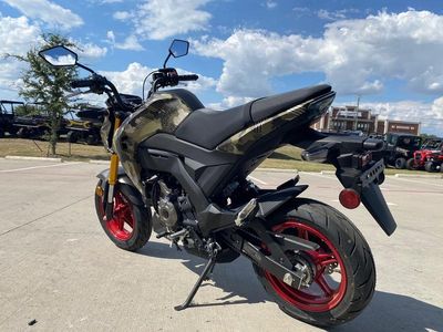 2025 Kawasaki Z125 PRO Cypher Camo Beige - Photo 4