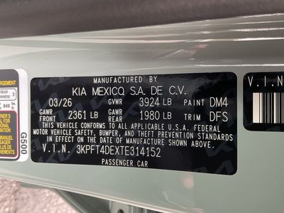2026 Kia K4 — photo 24 view
