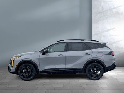2026 Kia Sportage Hybrid — rear three-quarter view