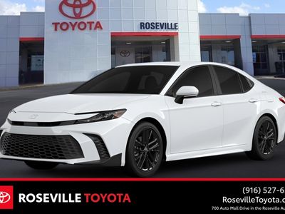 2026 Toyota Camry — front three-quarter view