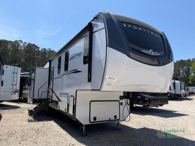 2026 Venture RV SportTrek Touring Edition — front three-quarter view