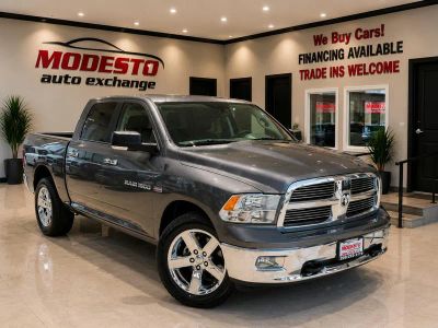 2012 RAM 1500 in Gray — front three-quarter view
